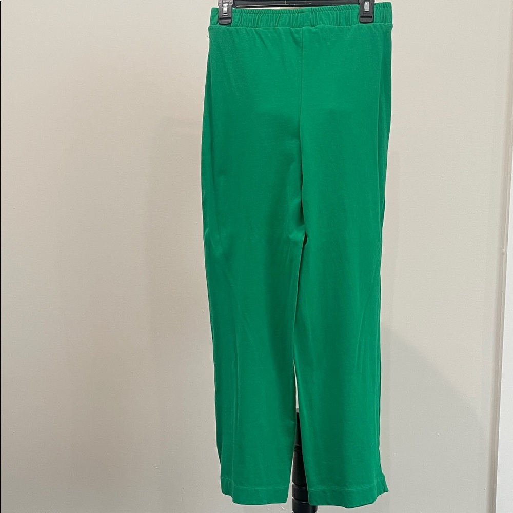 Zara Green Wide Leg Pants - Picture 2 of 3